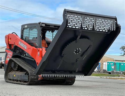 slasher attachment for skid steer|himac slasher for sale.